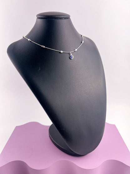 Choker cápsulas c/ olho grego