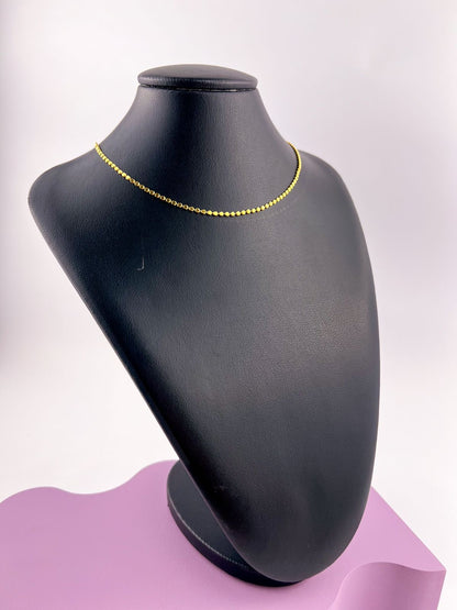 Choker pontilhada